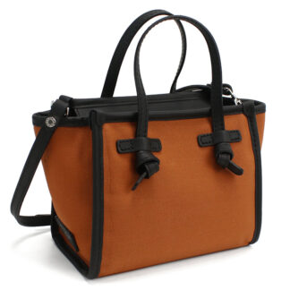 ジャンニキアリーニ GIANNI CHIARINI  トートバッグ　ブランド8065　CNVGINGER オレンジ系　bag-01