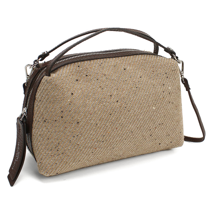 ジャンニキアリーニ GIANNI CHIARINI ハンドバッグ ブランド8258 BOTT.MORO ベージュ系 bag-01 - 画像 (5)