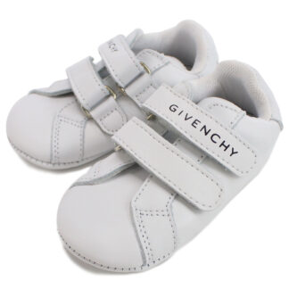 ジバンシー GIVENCHY ベビー-シューズ ブランド ファーストシューズ スニーカー おしゃれH99040 10Bホワイト系 kb-01
