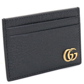 グッチ GUCCI MEN'S GG MARM カードケース ブランド カードケース436022　DJ20T　1000ブラック gsw-3
