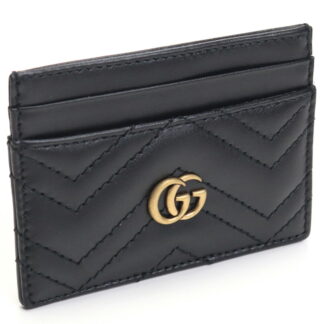 グッチ GUCCI GG MARMONT 2.0 カードケース ブランド カードケース443127　DTD1T　1000ブラック gsw-3