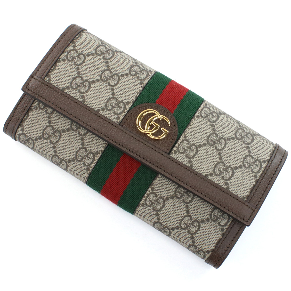 グッチ GUCCI OPHIDIA オフィディア 2つ折り長財布523153 96IWG 8745ブラウン系 - 画像 (6)