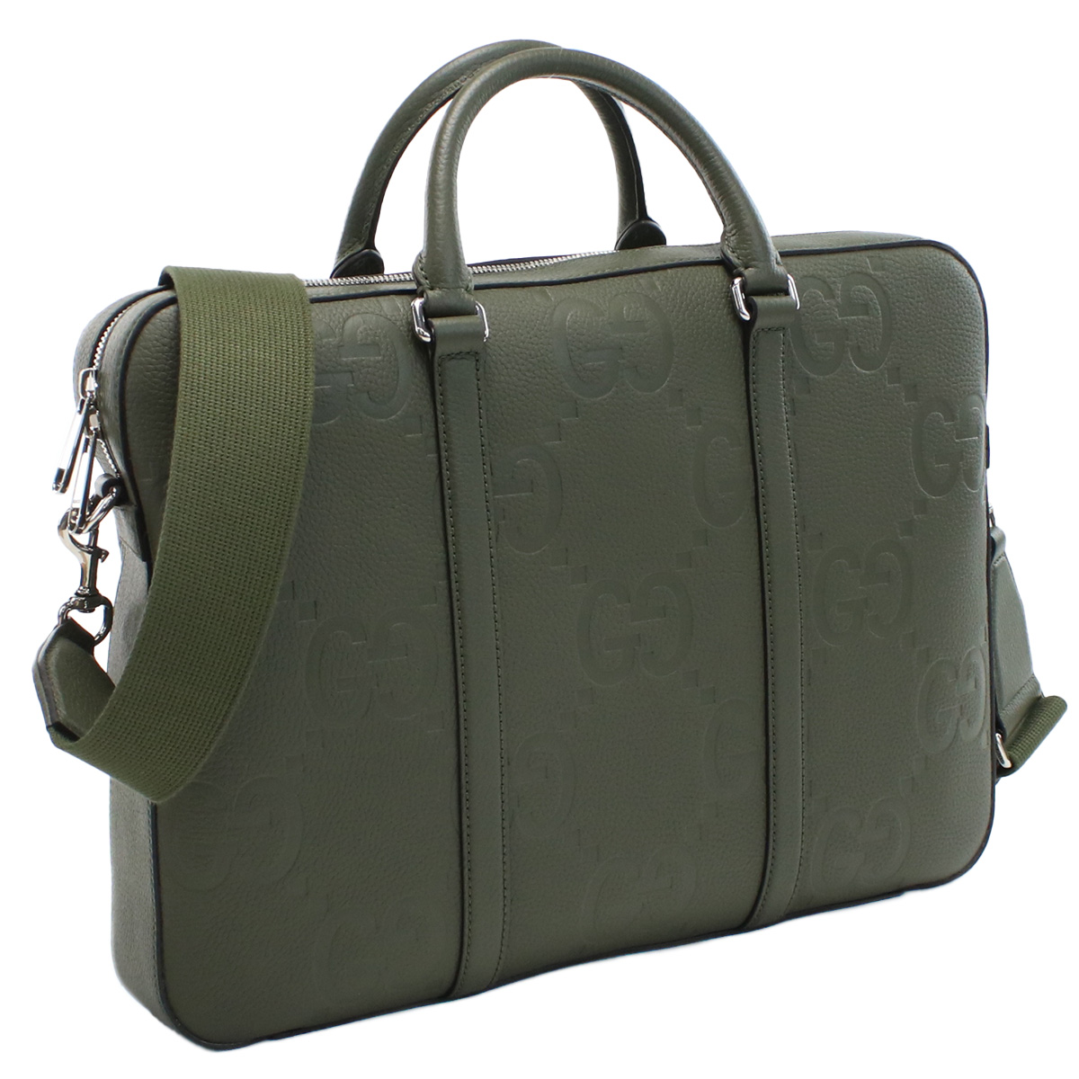 グッチ GUCCI ブリーフケース ブランド ジャンボGG658573 AABY7 3346カーキ bag-01