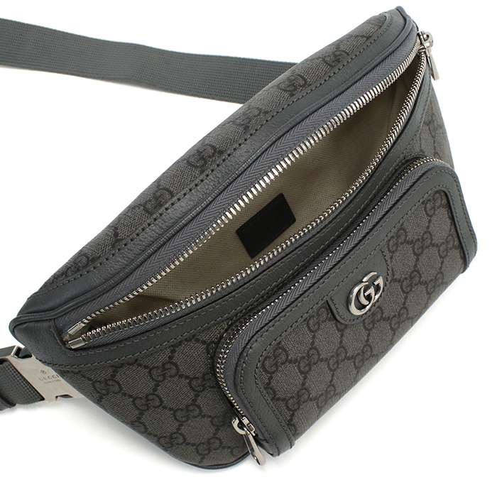 グッチ GUCCI ボディバッグ ブランド733868 UULHK 8576グレー系 bw-01 - 画像 (8)
