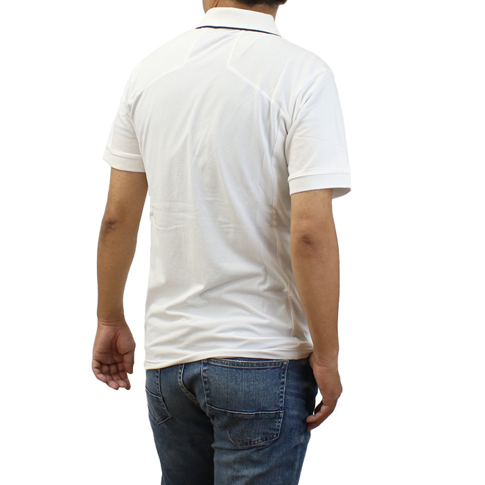 ヒューゴ・ボス HUGO BOSS メンズ ロゴ ポロシャツ ゴルフ50505800 10255057 100ホワイト系 golf-01 - 画像 (4)