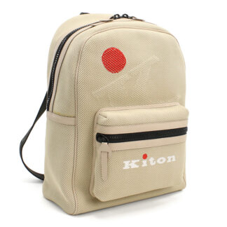 キートン Kiton ブランド バックパック リュック UBFITK N00820-12 BEIGE ベージュ系 bag-01 luxu-01 ギフト
