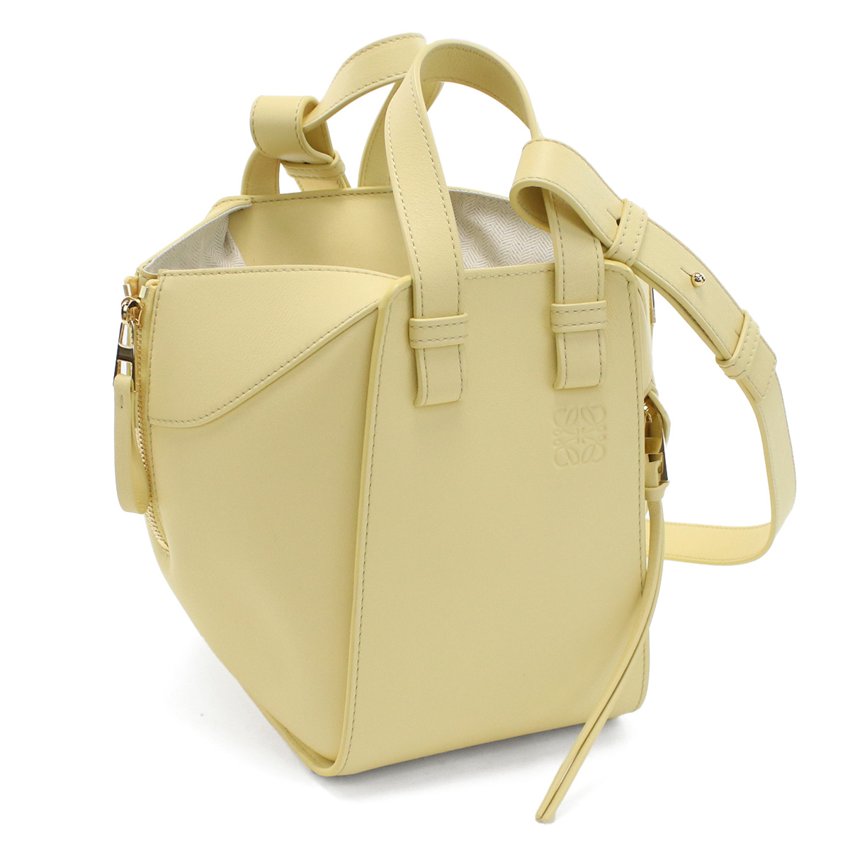ロエベ LOEWE トートバッグ ブランドA538H13X10 8000VANILLA イエロー系 bag-01 - 画像 (6)