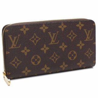 ルイヴィトン (LOUIS VUITTON) ジッピーウォレット ラウンドファスナー 長財布M42616 モノグラムブラウン系
