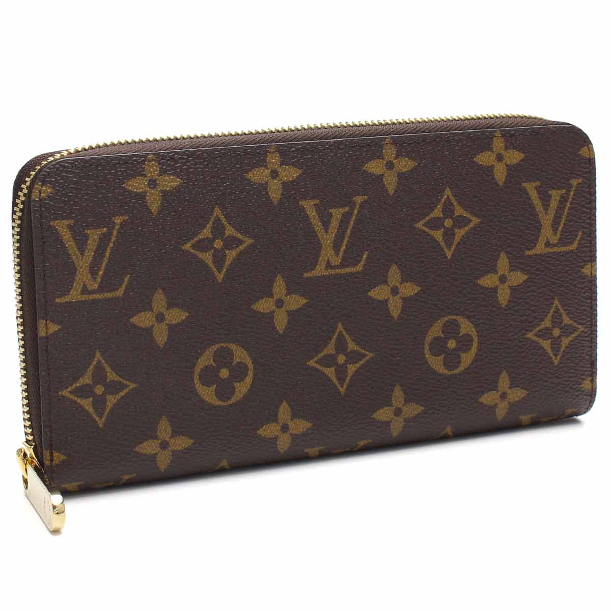 ルイヴィトン (LOUIS VUITTON) ジッピーウォレット ラウンドファスナー 長財布M42616 モノグラムブラウン系