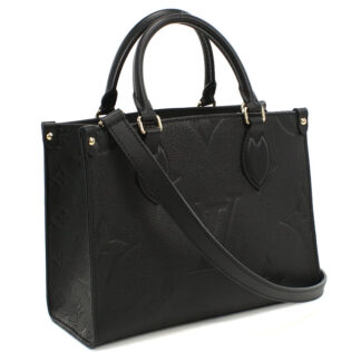 LOUIS VUITTON ルイヴィトン トートバッグ M45653 オンザゴー PM アンプラント レディース ブラック