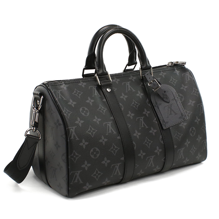 LOUIS VUITTON ルイヴィトン ミニボストン M46655 エクリプス キーポル・バンドリエール 35 エクリプス メンズ グレー