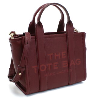 マーク・ジェイコブス MARC JACOBS MINI TRAVELER TOTE トートバッグ　ブランドH009L01SP21　602CHERRY ボルドー系　bag-01