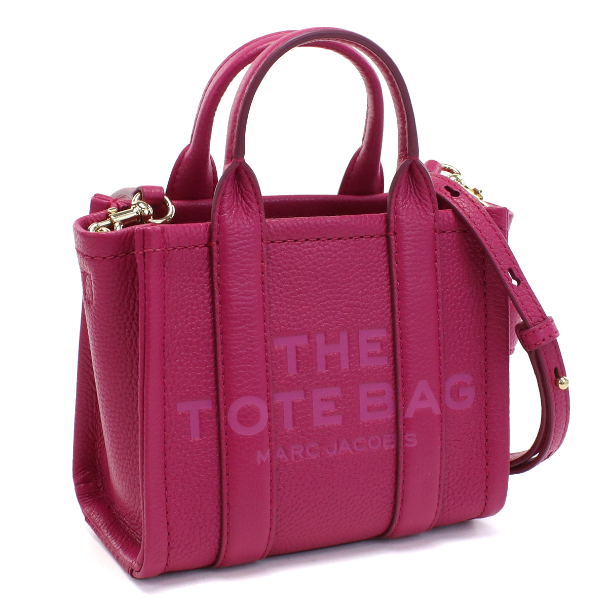 マーク・ジェイコブス MARC JACOBS THE MICRO TOTE トートバッグ ブランドH053L01RE22 955LIPSTICK ピンク系 bag-01 - 画像 (6)