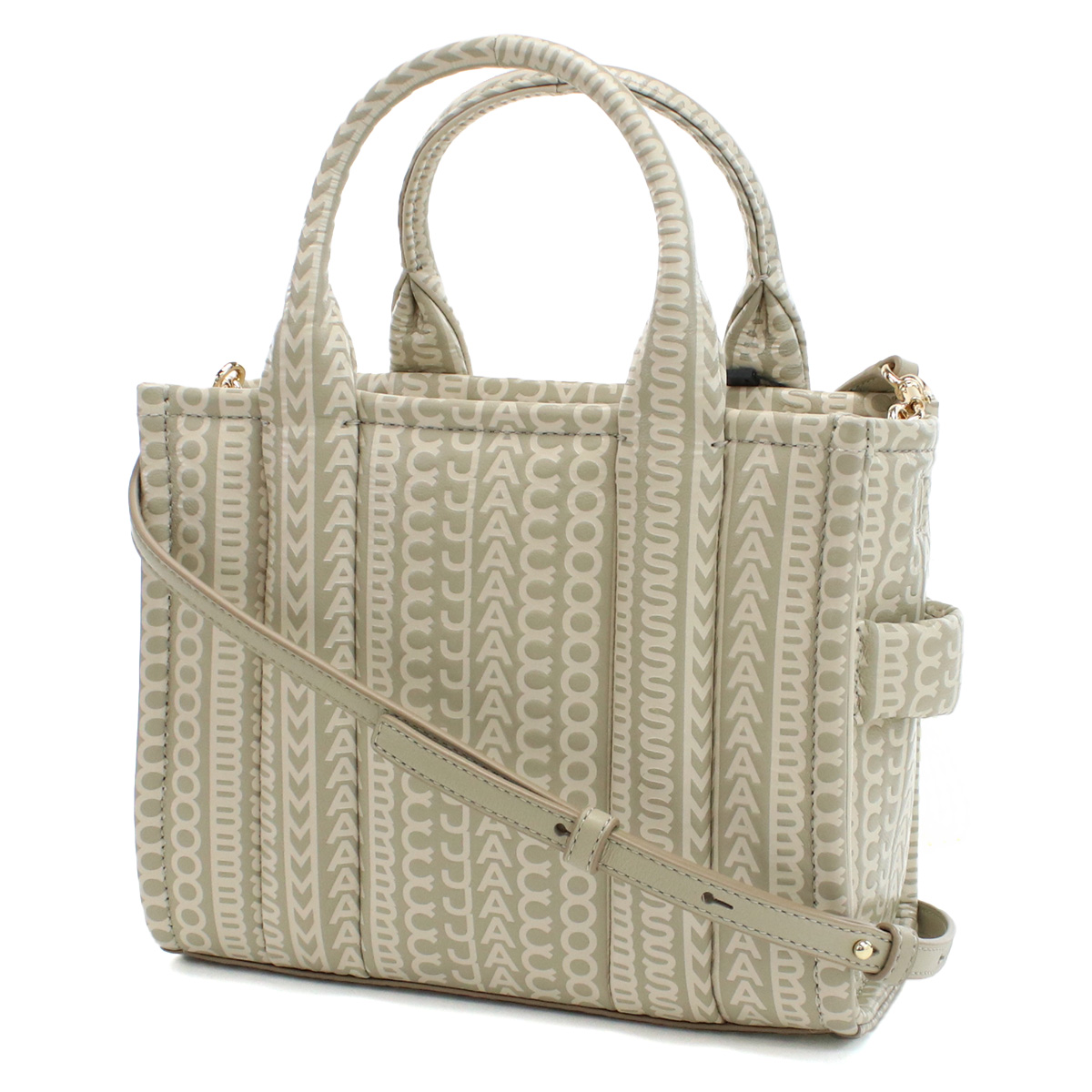 MARC JACOBS マークジェイコブス THE MINI TOTE トートバッグ ブランド2S3HTT001H03 223KHAKI カーキ ベージュ系 bag-01 - 画像 (4)