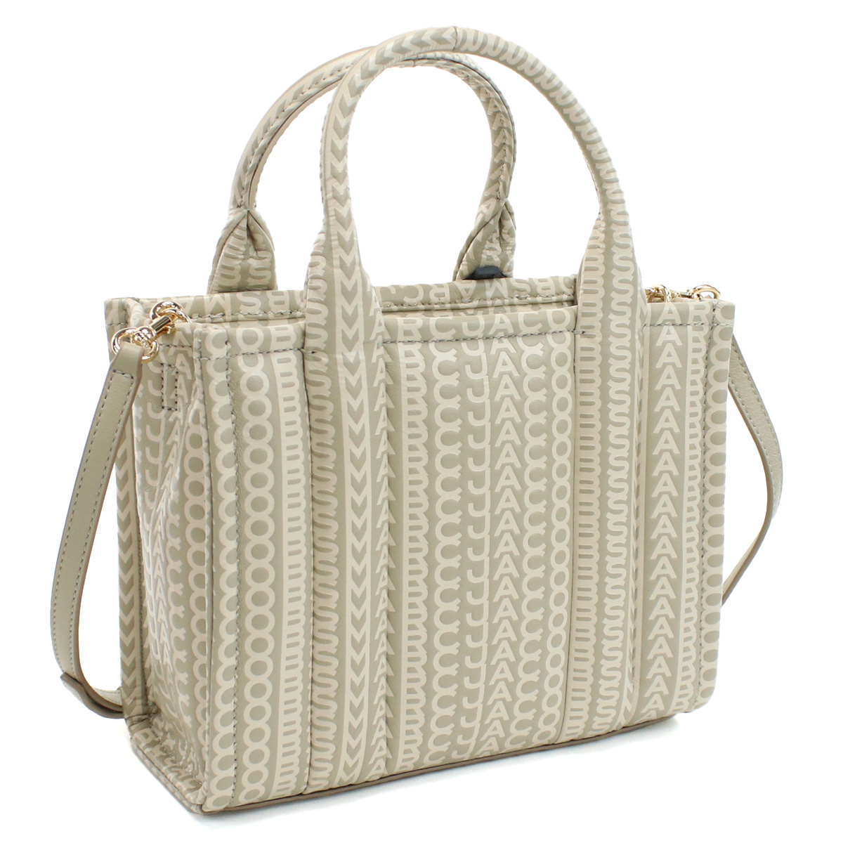 MARC JACOBS マークジェイコブス THE MINI TOTE トートバッグ ブランド2S3HTT001H03 223KHAKI カーキ ベージュ系 bag-01 - 画像 (6)