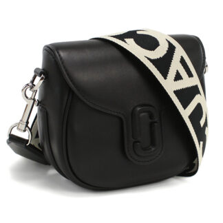 マークジェイコブス MARC JACOBS THE SMALL SADDLE BAG 斜め掛けショルダー2S3HMS003H03　001BLACK ブラック bag-01