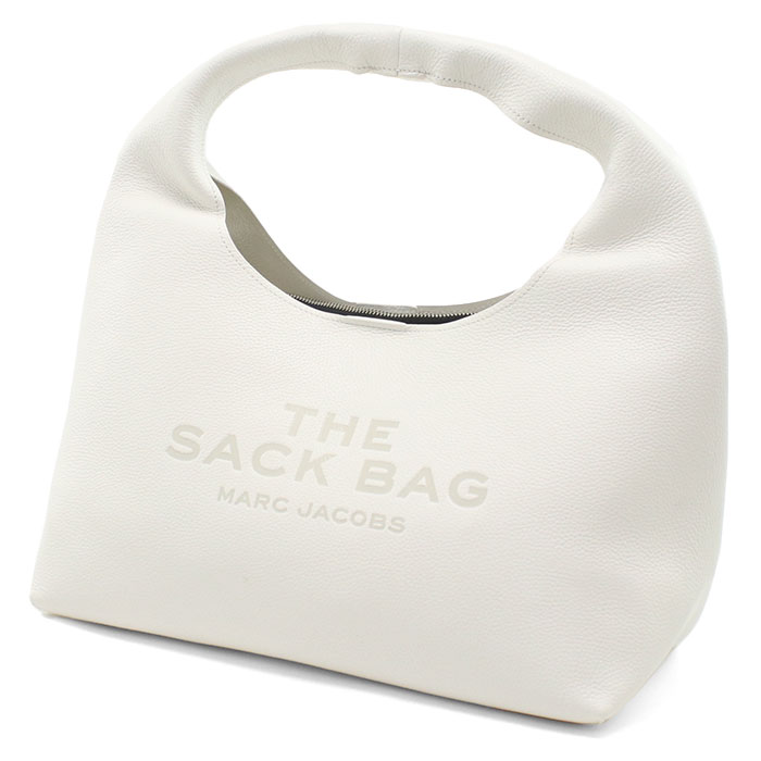 MARC JACOBS マークジェイコブス レザー トートバッグ 2R3HSH058H02 100 THE SACK レディース ホワイト - 画像 (3)