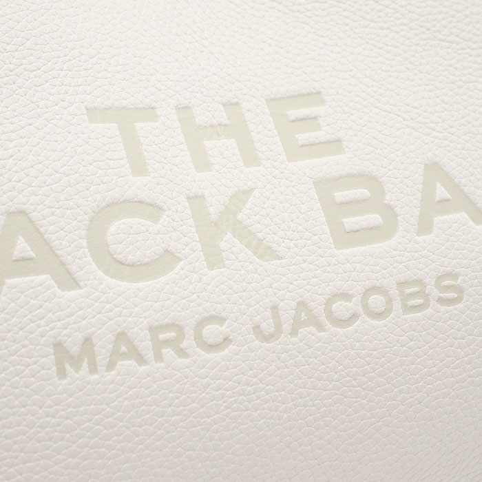 MARC JACOBS マークジェイコブス レザー トートバッグ 2R3HSH058H02 100 THE SACK レディース ホワイト - 画像 (5)