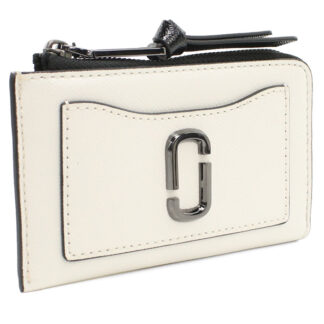 MARC JACOBS マークジェイコブス キーリング付小銭入れ 2F3SMP063S07 005 THE TOP ZIP MULTI WALLET レディース ホワイト