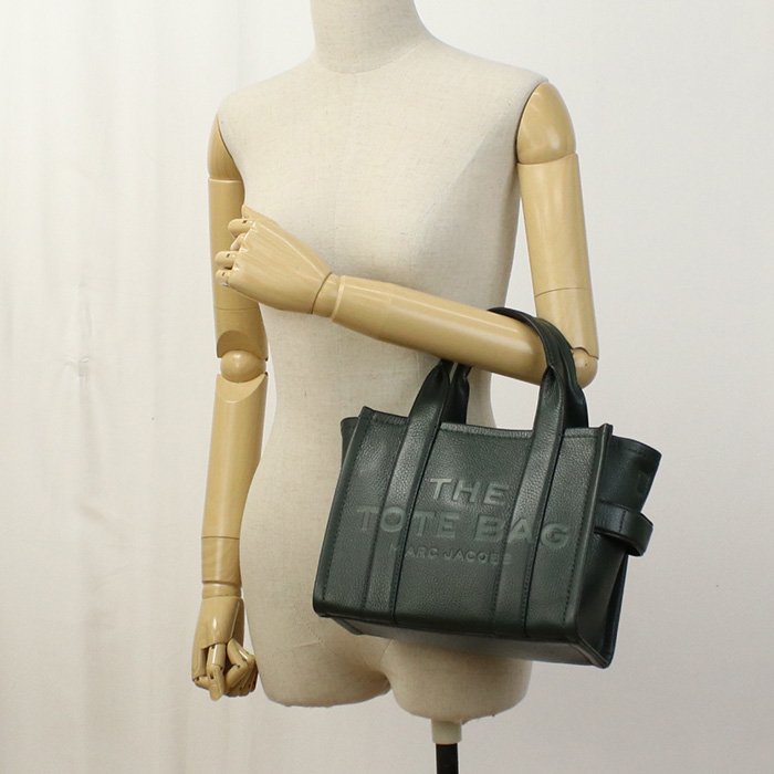 マークジェイコブス MARC JACOBS THE SMALL TOTE トートバッグH009L01SP21 308LILAS グリーン系 bag-01 - 画像 (8)