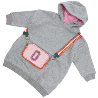 マーク・ジェイコブス MARC JACOBS ベビー パーカー ブランド W12413 A35CHINE GREY グレー kb-01