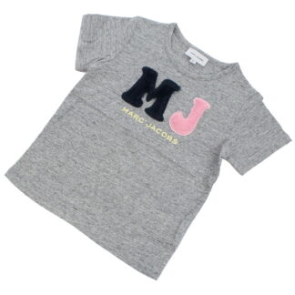 マーク・ジェイコブス MARC JACOBS ベビー-Tシャツ ブランドW15623 A35CHINE GREY グレー系 kb-01
