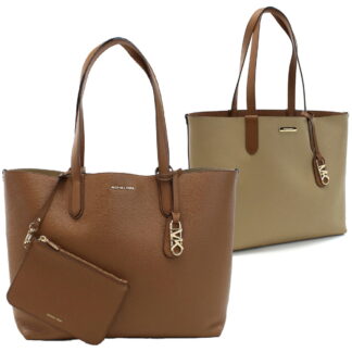 マイケル・コース MICHAEL KORS ELIZA トートバッグ ブランド30F3GZAT4T LEATHER 230LUGGAGE ブラウン系 bag-01