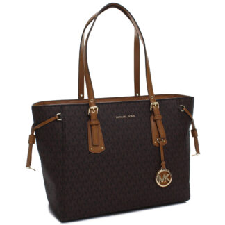 MICHAEL KORS マイケルコース トートバッグ 30F8GV6T2B 200 VOYAGER レディース ブラウン