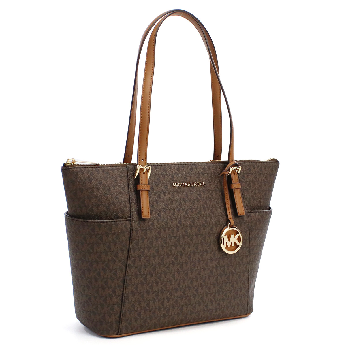 MICHAEL KORS マイケルコース トートバッグ 30S0GTTT1B 252 JET SET ITEM レディース ブラウン - 画像 (2)