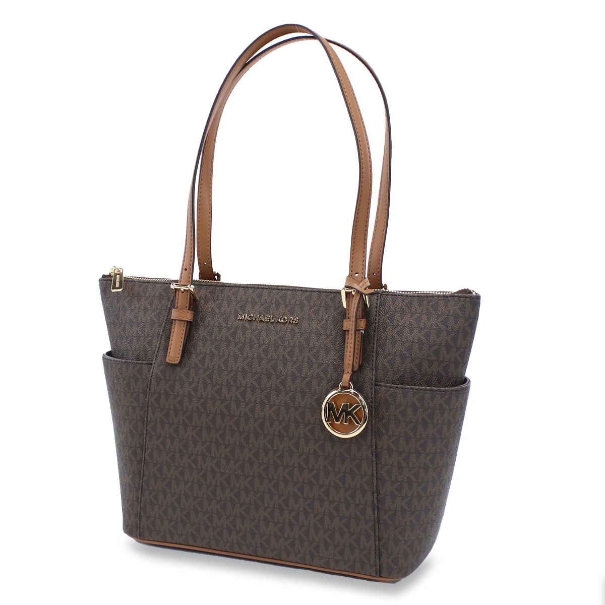 MICHAEL KORS マイケルコース トートバッグ 30S0GTTT1B 252 JET SET ITEM レディース ブラウン - 画像 (4)