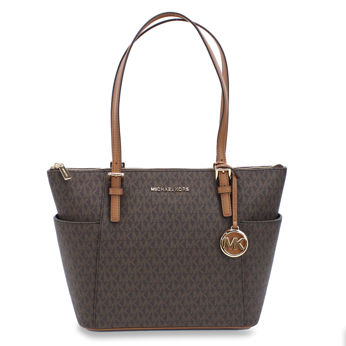 MICHAEL KORS マイケルコース トートバッグ 30S0GTTT1B 252 JET SET ITEM レディース ブラウン - 画像 (5)