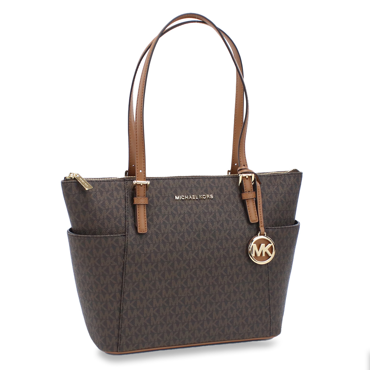 MICHAEL KORS マイケルコース トートバッグ 30S0GTTT1B 252 JET SET ITEM レディース ブラウン - 画像 (6)