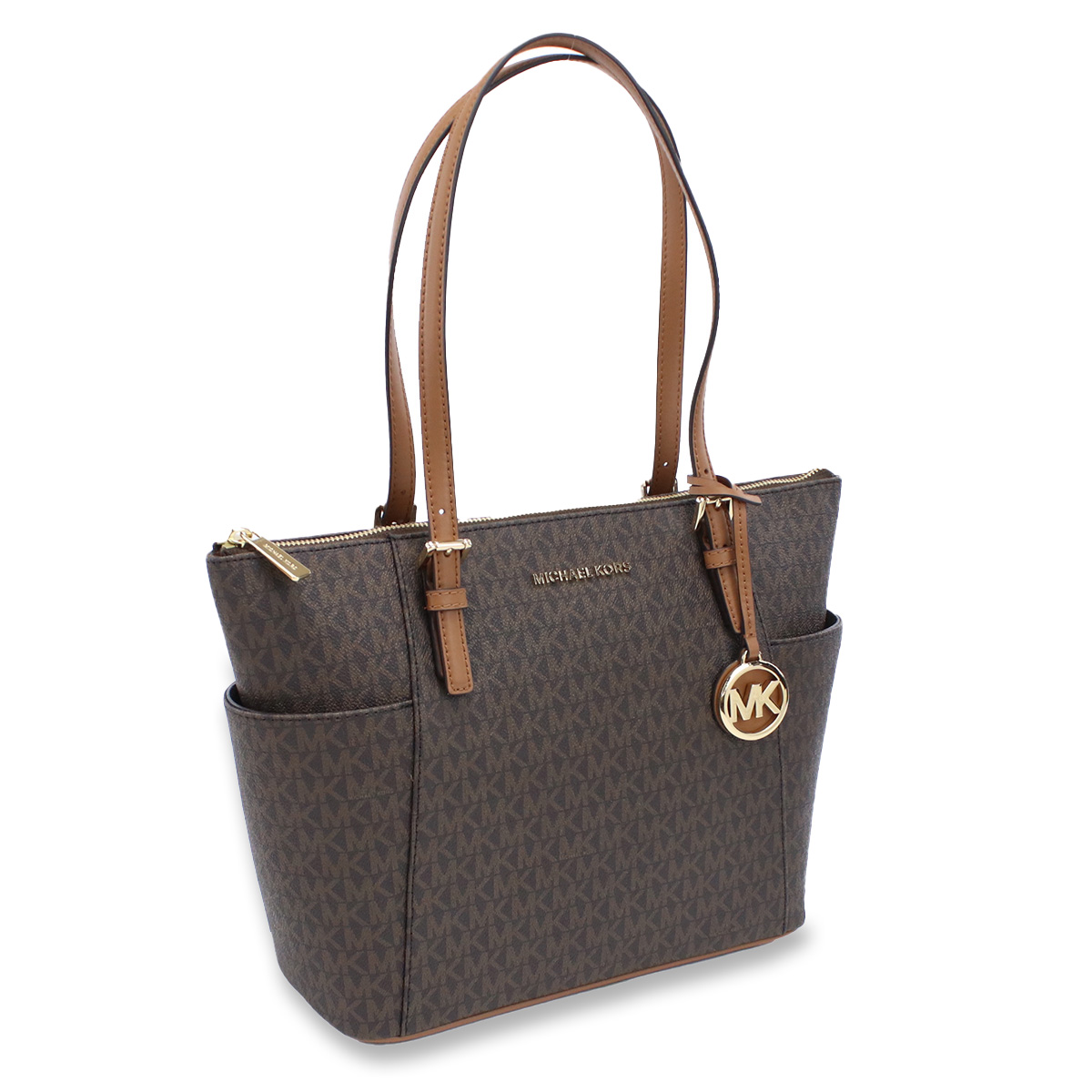 MICHAEL KORS マイケルコース トートバッグ 30S0GTTT1B 252 JET SET ITEM レディース ブラウン - 画像 (7)