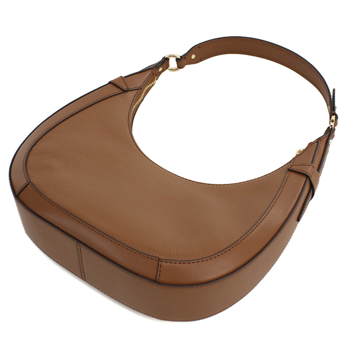 マイケルコース MICHAEL KORS PRESTON セミショルダー ブランド30S4G0PL5L LEATHER 230LUGGAGE ブラウン系 bag-01 - 画像 (9)