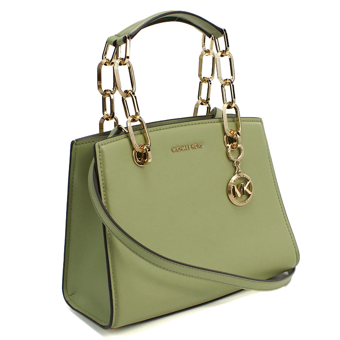 マイケルコース MICHAEL KORS CYNTHIA トートバッグ ブランド30S4GCYS1T LEATHER 378LIGHT グリーン系 bag-01