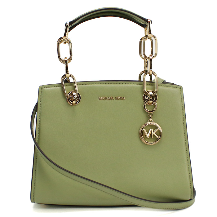 マイケルコース MICHAEL KORS CYNTHIA トートバッグ ブランド30S4GCYS1T LEATHER 378LIGHT グリーン系 bag-01 - 画像 (2)