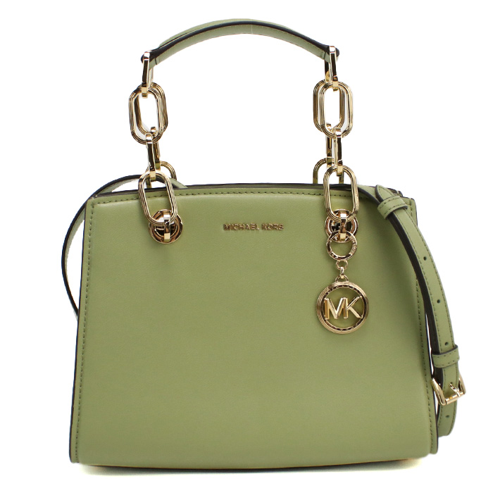 マイケルコース MICHAEL KORS CYNTHIA トートバッグ ブランド30S4GCYS1T LEATHER 378LIGHT グリーン系 bag-01 - 画像 (4)