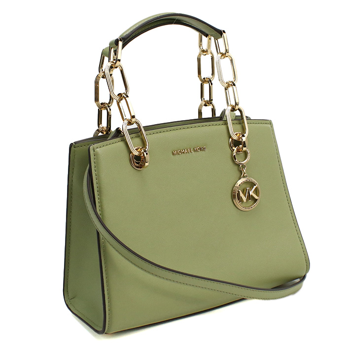 マイケルコース MICHAEL KORS CYNTHIA トートバッグ ブランド30S4GCYS1T LEATHER 378LIGHT グリーン系 bag-01 - 画像 (5)