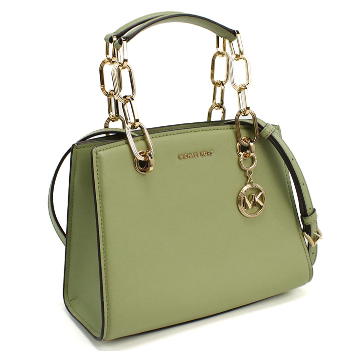 マイケルコース MICHAEL KORS CYNTHIA トートバッグ ブランド30S4GCYS1T LEATHER 378LIGHT グリーン系 bag-01 - 画像 (6)