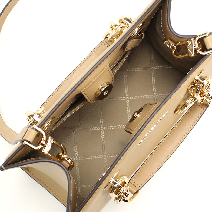 マイケルコース MICHAEL KORS CYNTHIA トートバッグ 2WAY ショルダー付き30S4GCYS1T LEATHER 222CAMEL ブラウン系 bag-01 - 画像 (8)