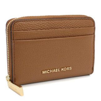 マイケルコース MICHAEL KORS JET SET 小銭入れ ミニ財布32T4GJ6Z5L　LEATHER　230LUGGAGE ブラウン mini-01 wallet-01