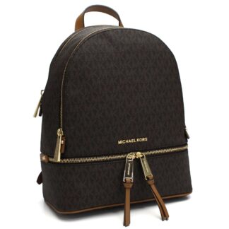 マイケル コース (MICHAEL KORS) RHEA ZIP MKシグネチャー リュック30S7GEZB1BBROWN ブラウン系