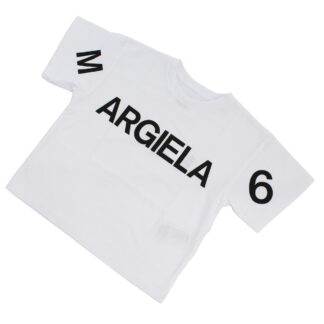 エムエムシックス MM6  キッズ－Ｔシャツ ブランド　M60244　MM009　M6100　ホワイト系 ts-01　kb-01