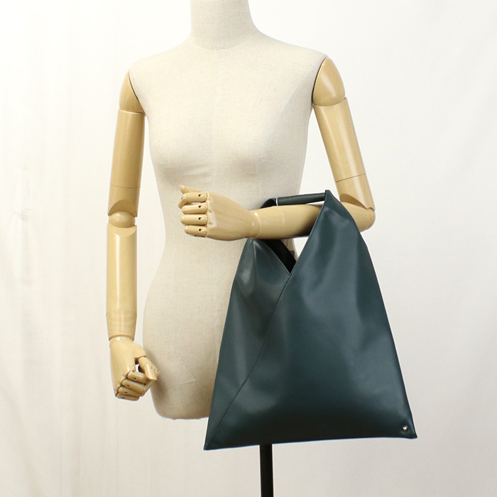 エムエムシックス MM6 ハンドバッグ Japanese SMALLM60607 P4313 T7160グリーン系 - 画像 (8)