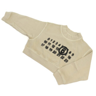 MM6 エムエムシックス スウェット M60683 MM03Z M6705 キッズ ホワイト