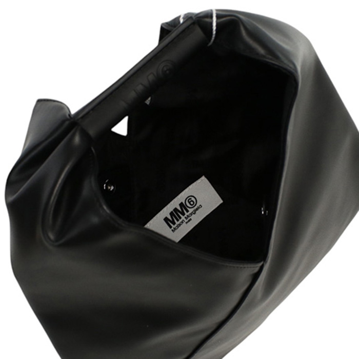 エムエムシックス MM6 ハンドバッグ ブランド ジャパニーズ ライアングルS54WD0043 P4313 T8013ブラック bag-01 - 画像 (6)