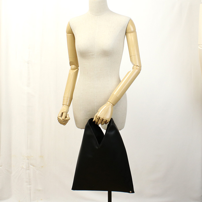 エムエムシックス MM6 ハンドバッグ ブランド ジャパニーズ ライアングルS54WD0043 P4313 T8013ブラック bag-01 - 画像 (9)