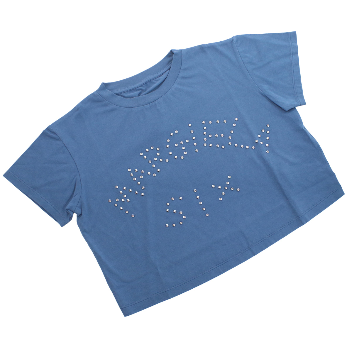 エムエムシックス MM6 レディース Tシャツ ブランド メゾンマルジェラS62GD0121 S23588 523ブルー系 apparel-01 ts-01 - 画像 (3)