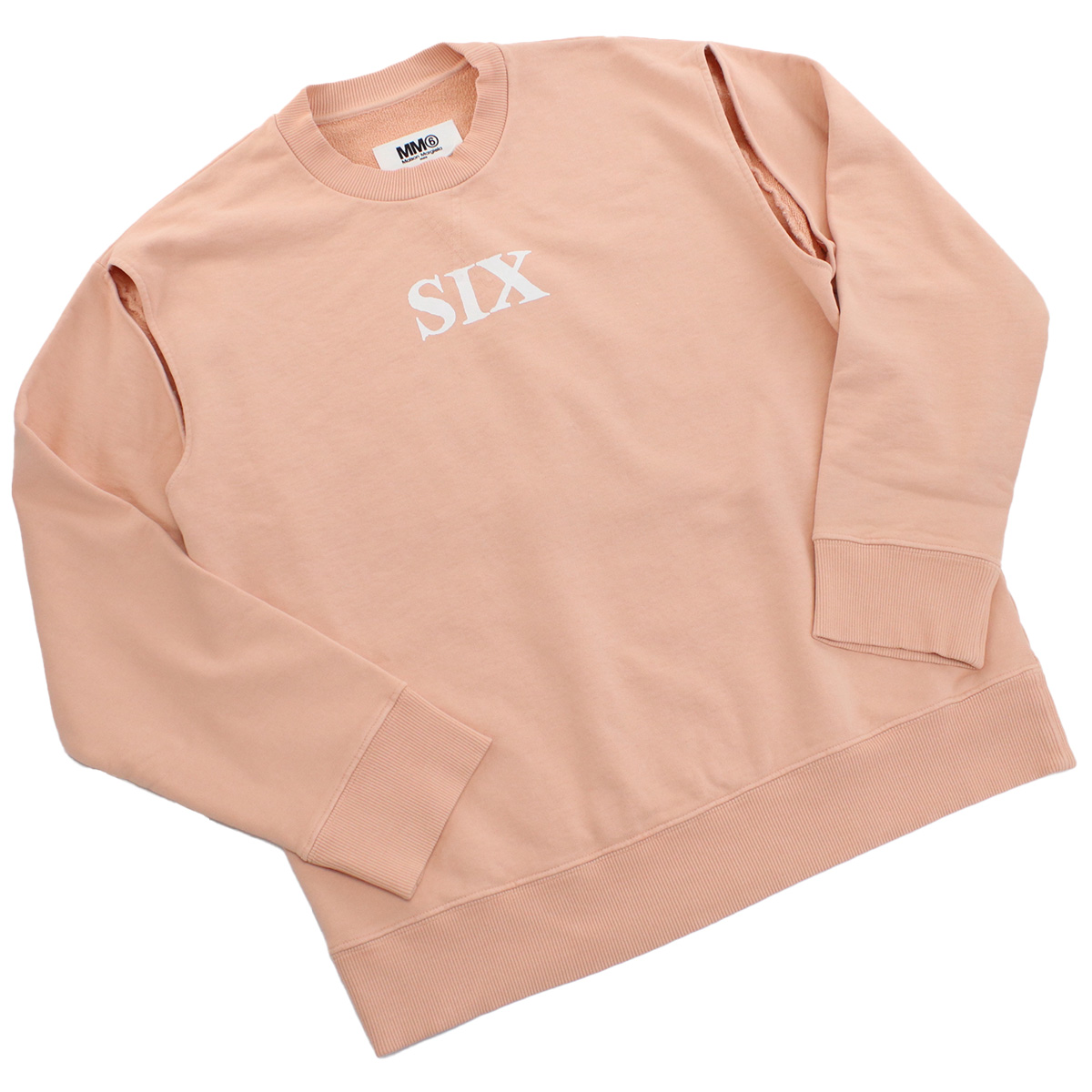 エムエムシックス MM6 レディース スウェット ブランド メゾンマルジェラS62GU0078 S25564 201ピンク系 apparel-01 - 画像 (4)