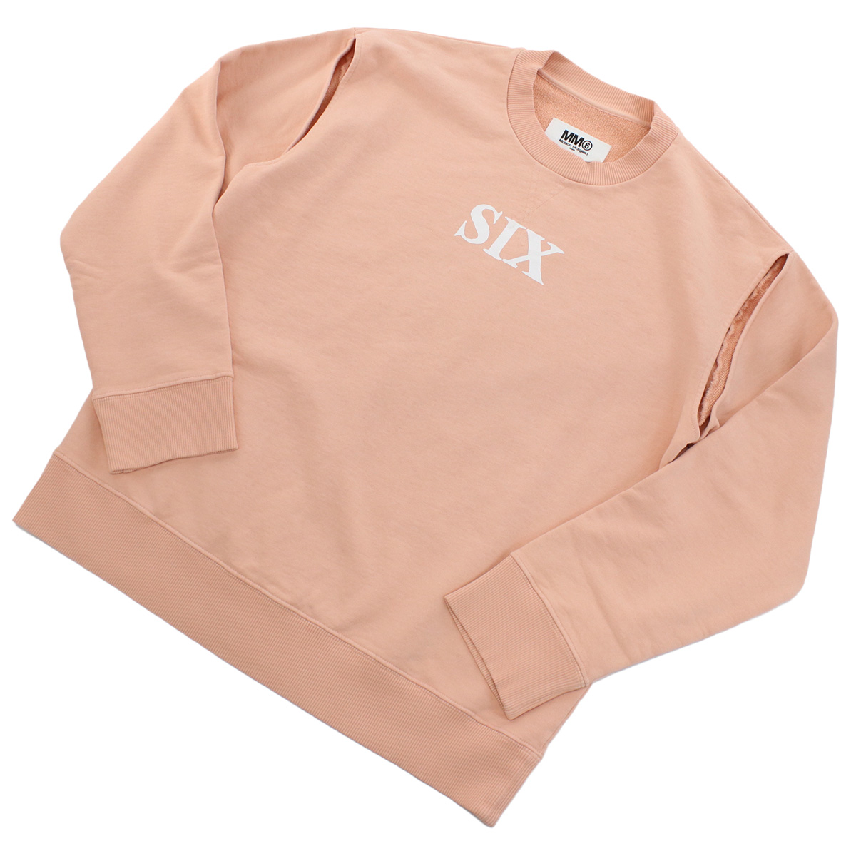 エムエムシックス MM6 レディース スウェット ブランド メゾンマルジェラS62GU0078 S25564 201ピンク系 apparel-01 - 画像 (6)